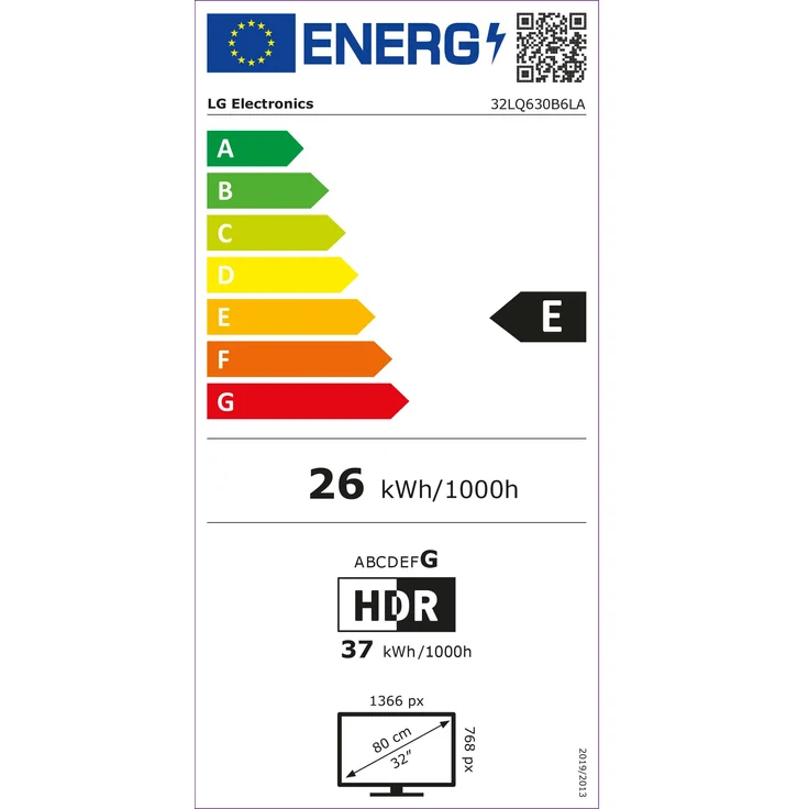 LG 32LQ630B6LA 80 cm (32 Zoll) LED Smart TV (Full HD, HDR, Direct LED) HD-Triple-Tuner (Sat, Antenne, Kabel) Energieklasse E (DE-Modell) - Preisvergleich – Bild 10