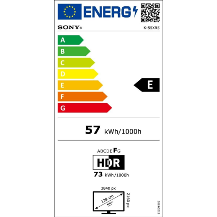 SONY BRAVIA 5 K55 XR 55 LED TV (55 Zoll / 138,8 cm, UHD 4K, SMART TV) K55XR55 – Bild 4