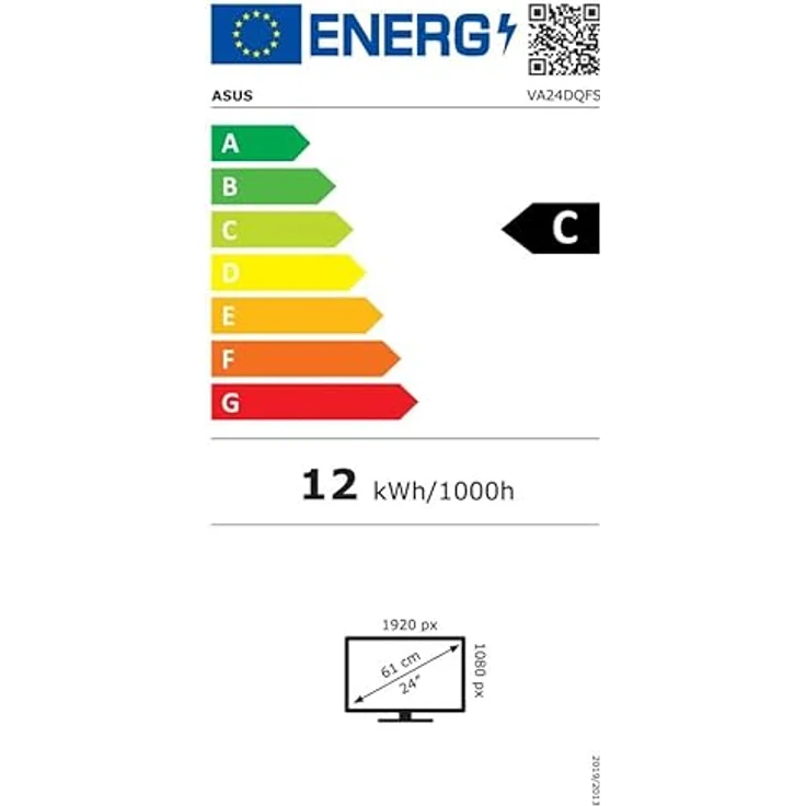 ASUS Business VA24DQFS - 24 Zoll Full HD Monitor - Rahmenlos, ergonomisch, Adaptive-Sync, EPEAT Gold - 100 Hz, 16:9 IPS Panel, 1920x1080 - DP, HDMI, D-Sub, USB Hub, Speaker - Schwarz – Bild 6