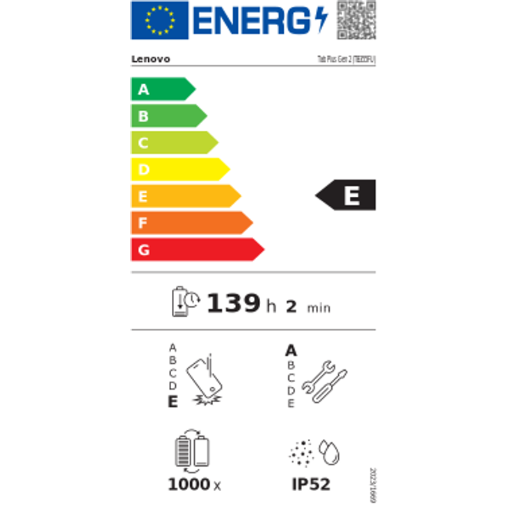 Lenovo Tab Plus Gen 2, 12.1" Android Tablet mit 8GB RAM, 256GB Speicher, JBL Lautsprechern und Kickstand, Weiss – Bild 20