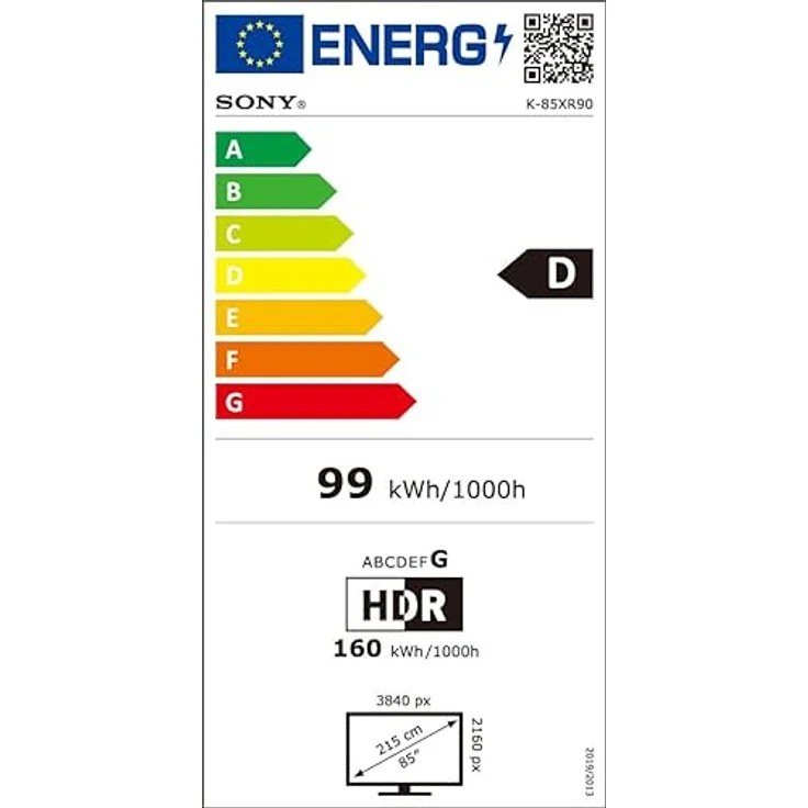 Sony BRAVIA 9 QLED (XR l Mini LED) 85 Zoll 4K HDR Google Smart TV (2024) | Gaming Features, IMAX Enhanced, Dolby Vision Atmos, Chromecast, AirPlay, 120Hz K75R90, Schwarz – Bild 6
