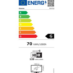 Image for Hisense 50A7KQ (50", QLED, UHD, 2023)