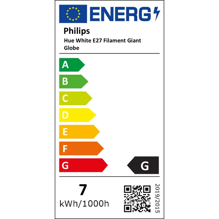 Philips Hue White E27 Filament Giant Globe – Bild 6