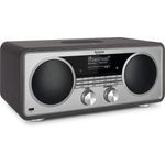 TechniSat DIGITRADIO 601 CD-Radio mit Bluetooth, WLAN, Wecker, OLED-Display, Wecker, anthrazit
