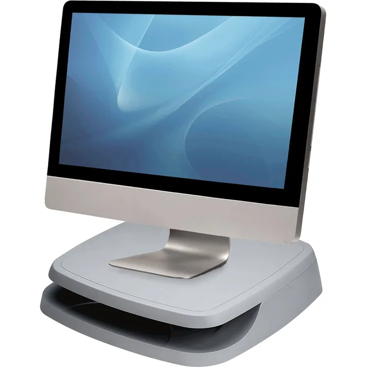 Fellowes Monitor Ständer bis 53,3 cm (21 Zoll) grau