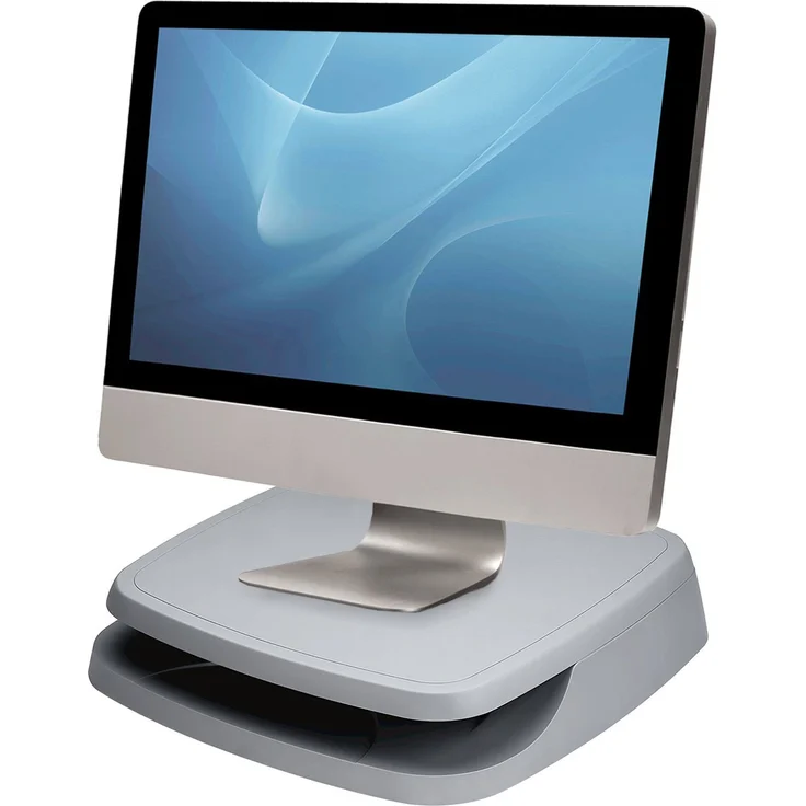 Fellowes Monitor Ständer bis 53,3 cm (21 Zoll) grau