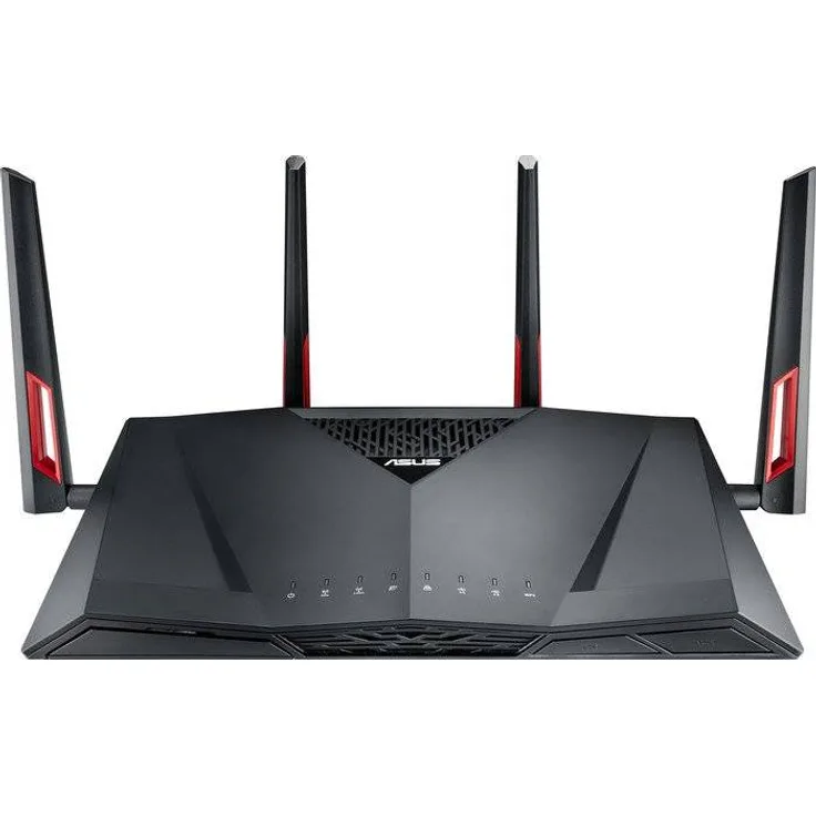 Asus RT-AC88U Gaming Router - Ai Mesh WLAN System, WiFi 5 AC3100, Gaming Engine, 1.4 GHz DC CPU, Alexa & IFTTT & App Steuerung, AiProtection, USB 3.0, Router bis zu 200 m² (90IG01Z0-BM3000)