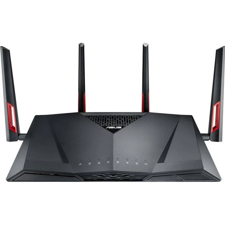 Asus RT-AC88U Gaming Router - Ai Mesh WLAN System, WiFi 5 AC3100, Gaming Engine, 1.4 GHz DC CPU, Alexa & IFTTT & App Steuerung, AiProtection, USB 3.0, Router bis zu 200 m² (90IG01Z0-BM3000) – Bild 1