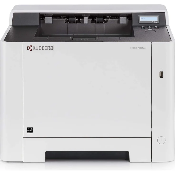Kyocera Ecosys P5021cdn/KL3 - Laserdrucker, Farbe, Auflösung: 1200 x 1200 dpi, Druckgeschwindigkeit (S/W): 21 S/min, Papierzufuhr: 300 Blatt (870B61102RF3NL0) – Bild 1