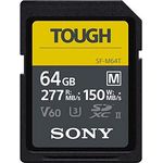 Sony SF-M64t SD-Speicherkarte (64 GB, UHS-II, SD Tough, m Serie)