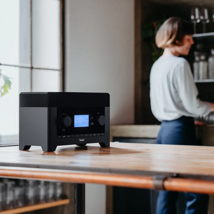 Teufel Radio 3sixty (2019) Digitalradio mit DAB, UKW (FM), Webradio, Bluetooth schwarz – Bild 13