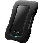 ADATA HD330 - Festplatte - 2 TB - extern (tragbar) - USB 3.1 - 256-Bit-AES - Schwarz (AHD330-2TU31-CBK)