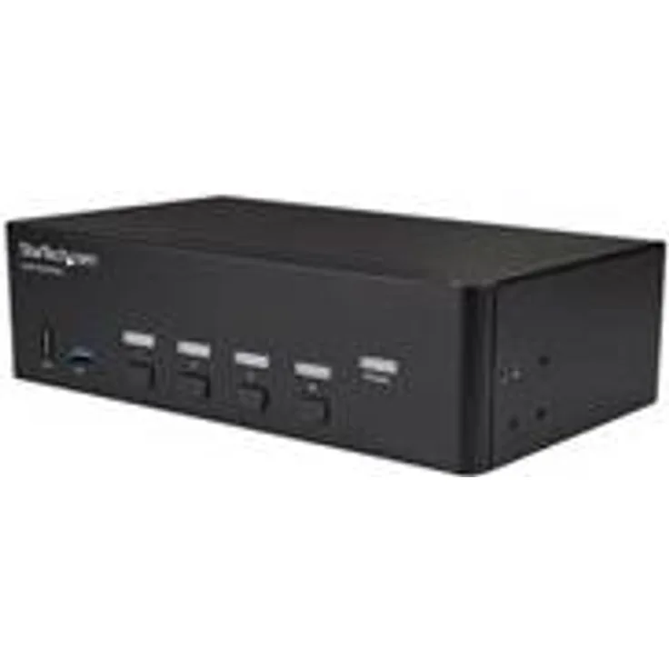 StarTech.Com Switch KVM a 4 Porte HDMI, 4K 30Hz, Doppio Display
