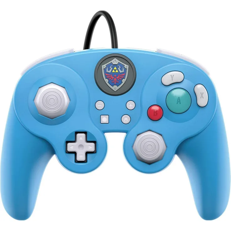 PDP Wired Fight Pad Pro Link Blau, Schwarz (500-100-NA-D2) (Switch)