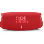 JBL Charge 5 Bluetooth-Lautsprecher mit 20 Stunden Akkulaufzeit, Powerbank, PartyBoost, wasserfest rot