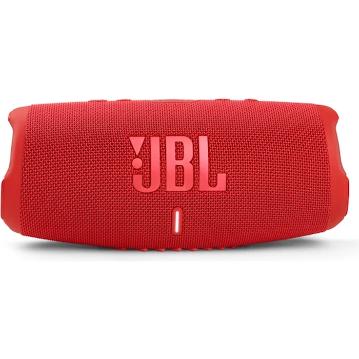 JBL Charge 5 Bluetooth-Lautsprecher mit 20 Stunden Akkulaufzeit, Powerbank, PartyBoost, wasserfest rot – Bild 1
