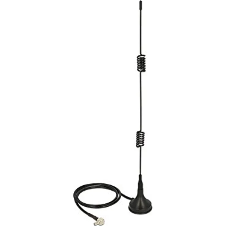 DeLOCK 12480 Omni-direktionale Antenne TS-9 3dBi Netzwerkantenne (3 dBi, 0.698-2.7, 50 ?, 360°, Omni-direktionale Antenne, TS-9)