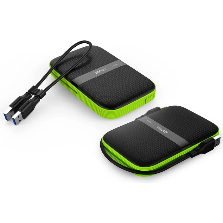 Silicon Power Armor A60 4 TB stoßfest Portable Festplatte, USB 3.0, schwarz Edition – Bild 5