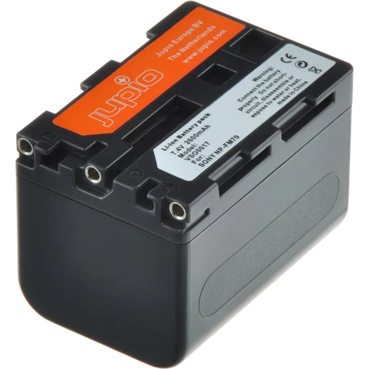 Jupio VSO0017 Camcorder Akku für NP-FM70-FM71-QM70-QM71-803E