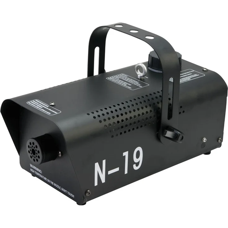 EUROLITE N-19 Nebelmaschine schwarz | Kompakte 700-Watt-Nebelmaschine – Bild 1