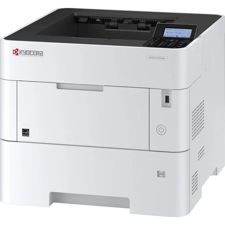 Kyocera Ecosys P3155dn - Laserdrucker, Mono, Auflösung: 1200 x 1200 dpi, Druckgeschwindigkeit (S/W): 55 S/min, Papierzufuhr: 600 Blatt (1102TR3NL0) – Bild 1