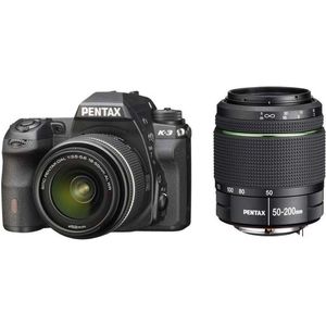Bild für Pentax K-3 schwarz Kit DAL 18-55 mm WR + 50-200 mm WR