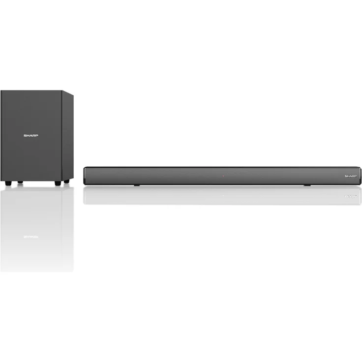 Sharp HT-SBW182 2.1 Soundbar mit Subwoofer, kabellos, geeignet für TV, schwarz – Bild 5