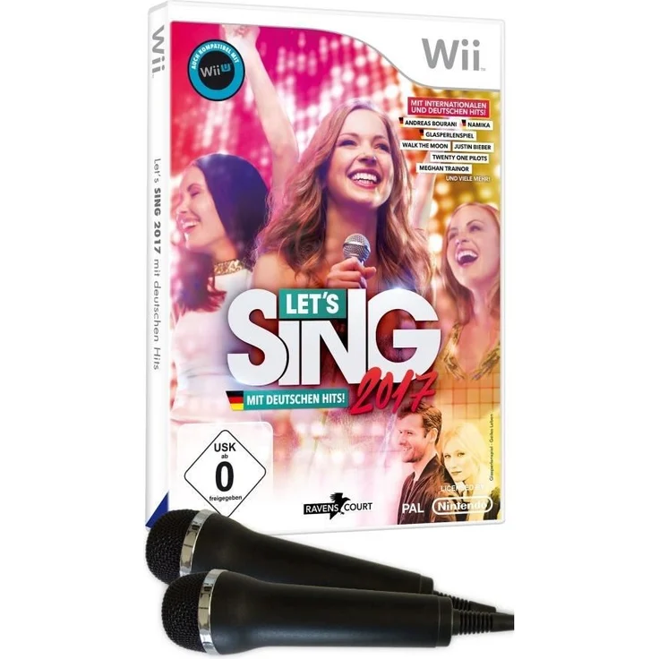 Let's Sing 2017 - Mit Deutschen Hits! + 2 Mikros (Wii & Wii U) (Wii) – Bild 1
