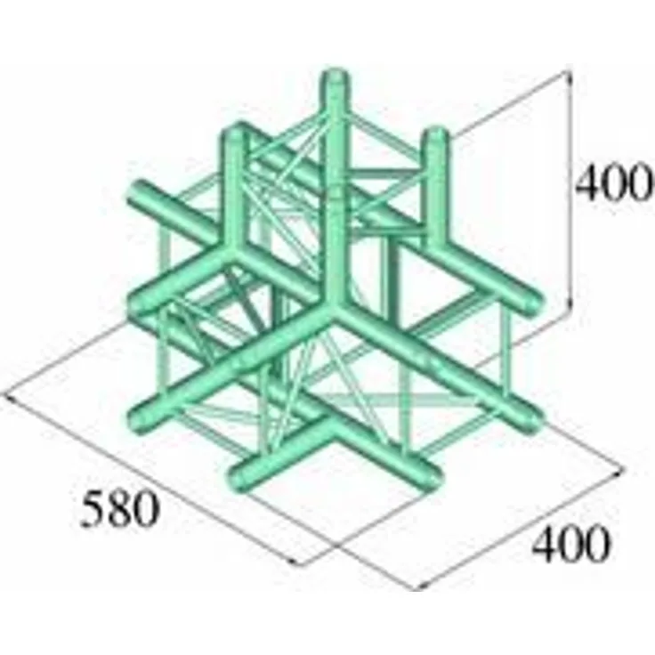 Alutruss Decolock DQ4-PAT42 4-Weg T-Stück