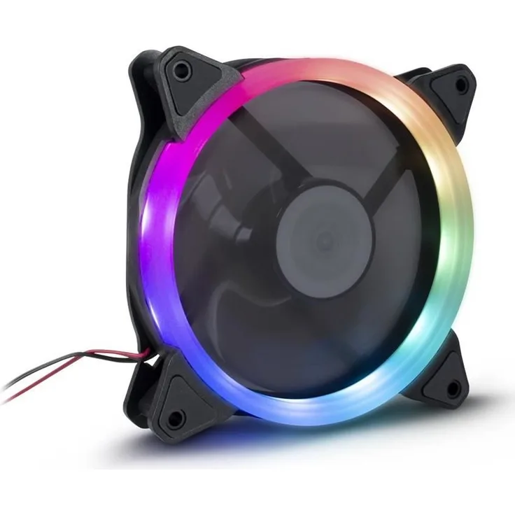 Inter-Tech Argus RS-051 RGB Computergehäuse Ventilator 12 cm Schwarz (88885508)