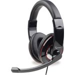 Gembird MHS-001 Stereo Headset glänzend schwarz