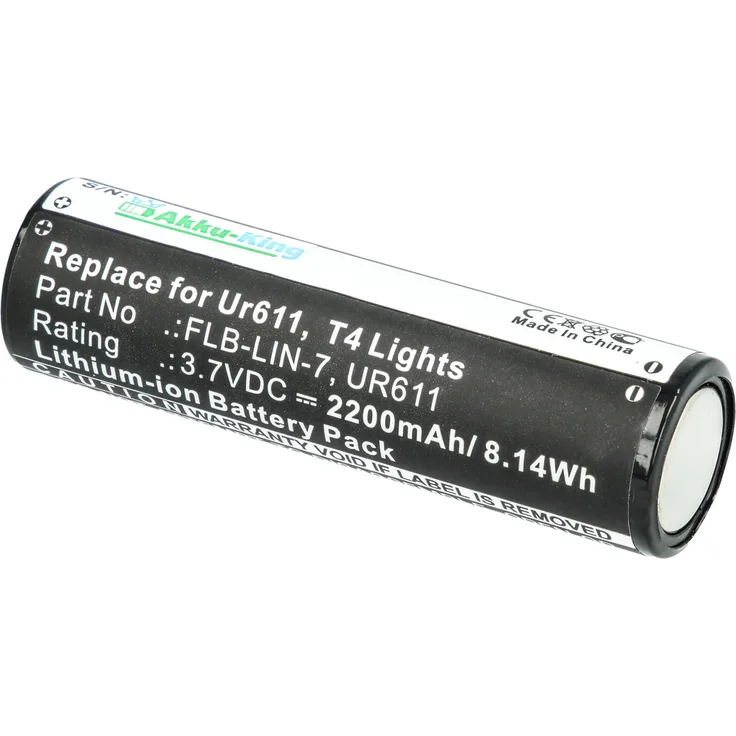 Akku kompatibel mit Inova T4, UR611 - ersetzt FLB-LIN-7, UR611 - Li-Ion 2200mAh
