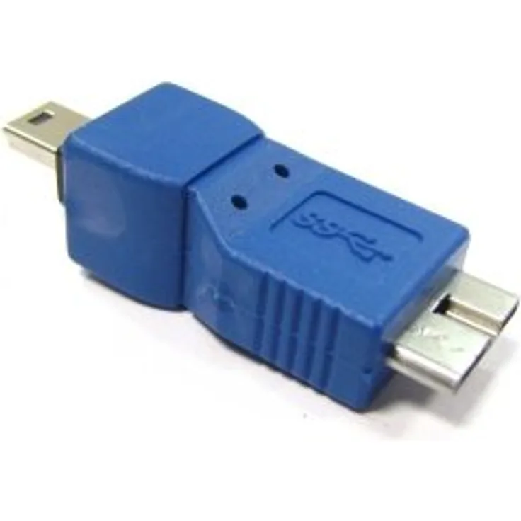 BeMatik - Adapter USB 3.0 auf USB 2.0 (Micro-USB auf mini USB B B Macho Macho)