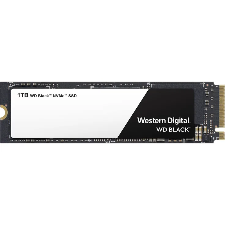 WD Black NVMe SSD 1 TB, interne M.2 2280 Festplatte bis zu 3400 MB-s Lese- und 2800 MB-s seq. Schreibgeschwindigkeit WDS100T2X0C