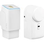 Akku-Funk-Fingerscanner mit eqiva Smart Türschlossantrieb