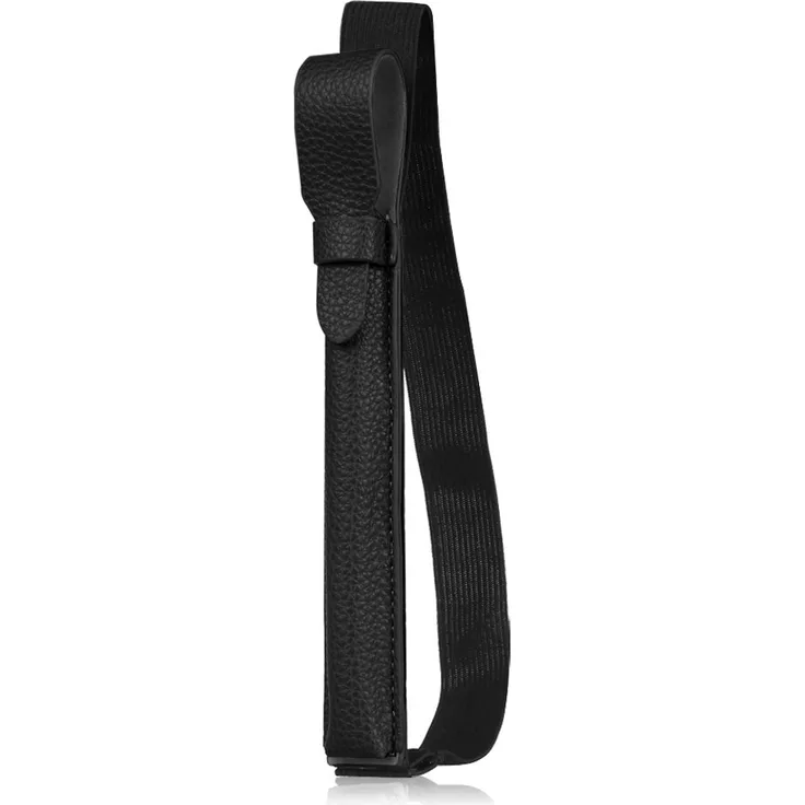 Fintie Apple Pencil Halter - Premium Kunstleder Hülle mit USB-Adapter-Tasche, kompatibel mit iPad Pro 9,7, iPad Pro 10.5 & iPad Pro 12.9 Schutzhüllen, Schwarz