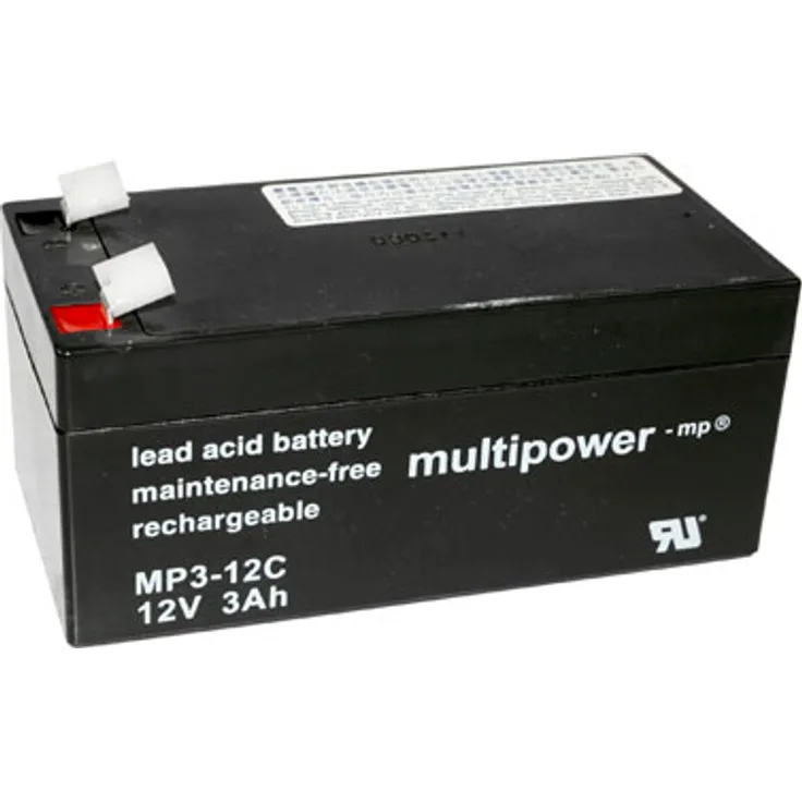 Multipower - MP3-12C - 12 Volt 3Ah Pb