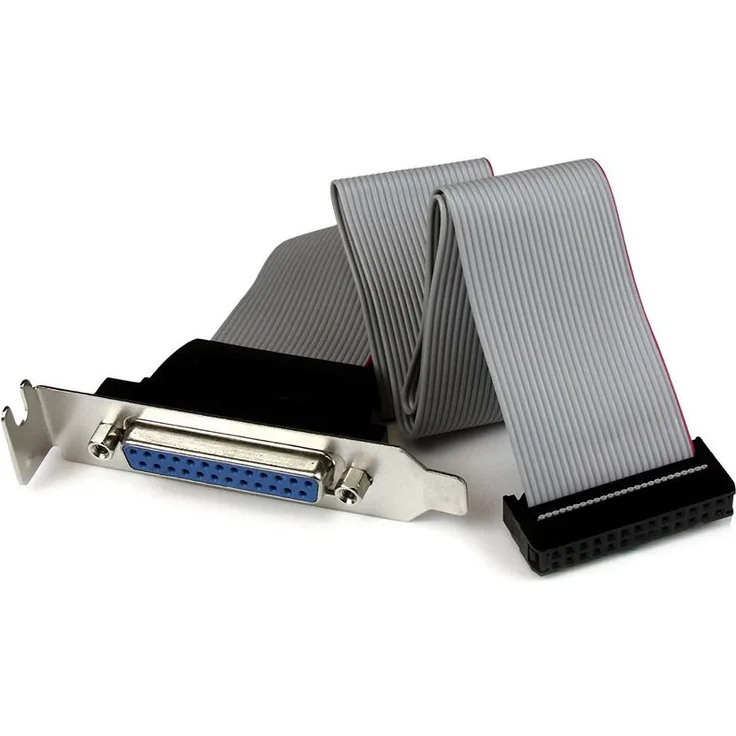 StarTech.com Low Profile IDC 26 (Buchse) auf DB25 (Buchse) Slotblech 40cm (PLATE25F16LP)