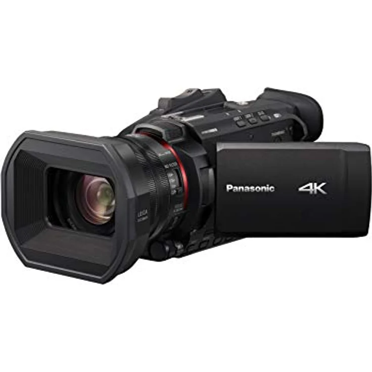 Panasonic HC-X1500E 4K Camcorder (4K Video, Kamera mit Gesichtserkennung, Leica Objektiv, 25mm Weitwinkel, 24x optischer Zoom, Profi-Videokamera) – Bild 1
