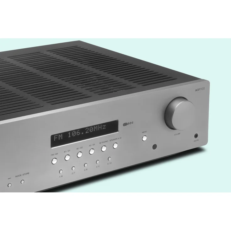 Cambridge AXR 100 Receiver Lunar Grey Stereoreceiver #5055300418104 – Bild 1