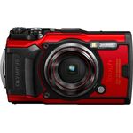 Olympus Tough TG-6 wasserdichte Kamera, Basis, rot