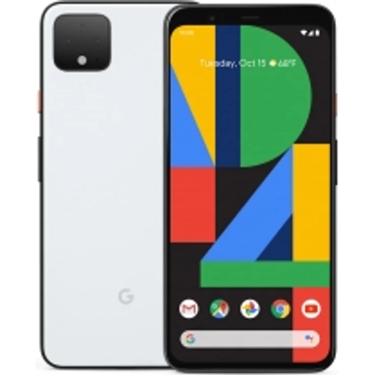 Google Pixel 4 XL Smartphone 16cm (6,3 Zoll) P-OLED-Display, 64GB interner Speicher, 6GB RAM, Dual-SIM, Android, clearly White – Bild 2