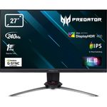 Acer Predator XB273GXbmiiprzx - 27 Zoll, Full HD (1920 x 1080 Pixel), IPS-Panel, 240Hz, 1ms, 400cd-m² (UM.HX3EE.X07)