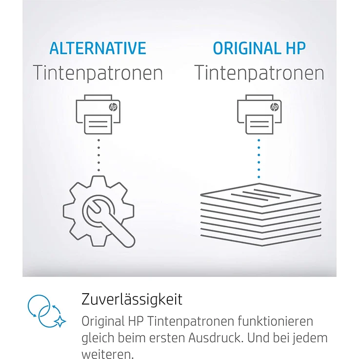 HP Original 302XL Schwarz Tintenpatrone mit hoher Reichweite (F6U68AE) – Bild 2