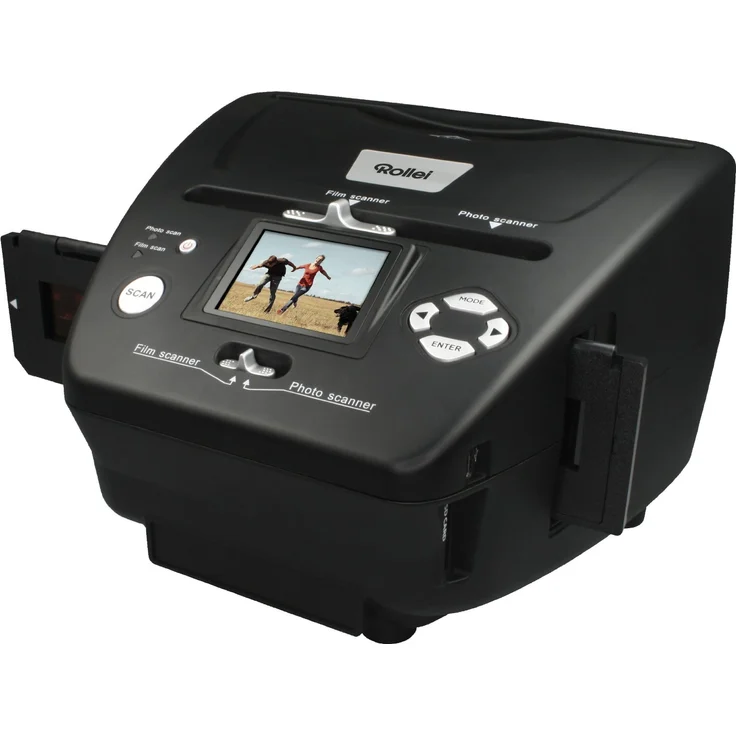 Rollei PDF-S 240 SE - Multiscanner für Fotos, Dias und Negative, sekundenschneller Scanvorgang, inkl. Bildbearbeitungssoftware - Schwarz (20681) – Bild 2