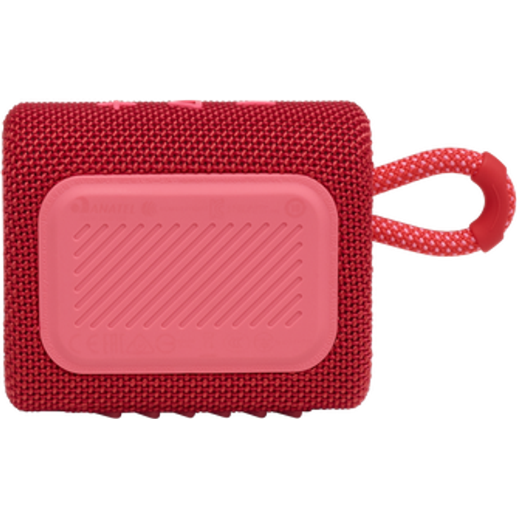 JBL GO 3 Tragbarer wasserdichter Bluetooth-Lautsprecher rot Bluetooth-Lautsprecher, wasserdicht, rot – Bild 3