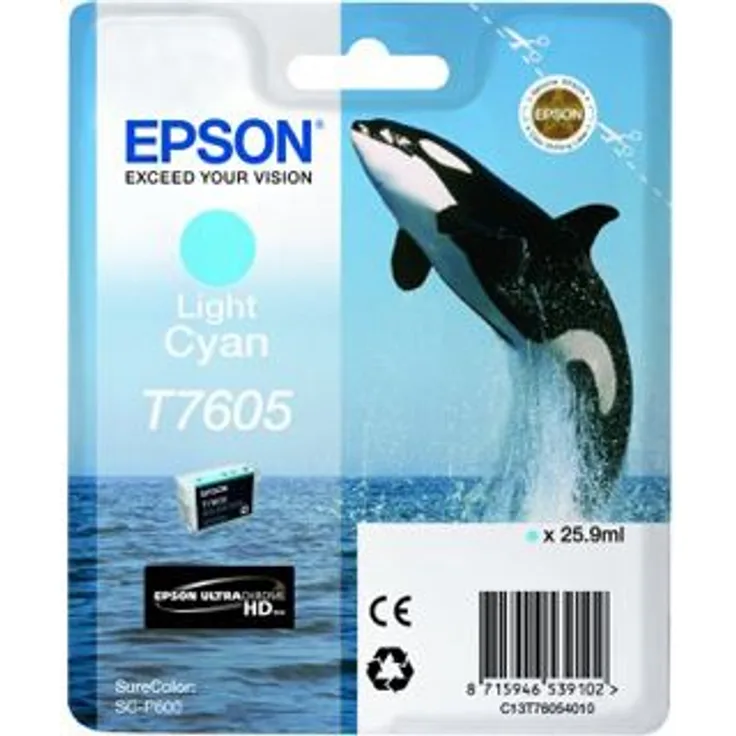 Epson T7605 25.9ml Helle Cyan