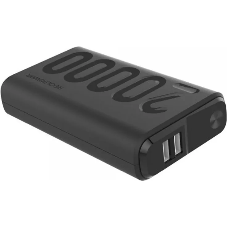Powerbank RealPower PB-20000 PD, 20000 mAh, schwarz