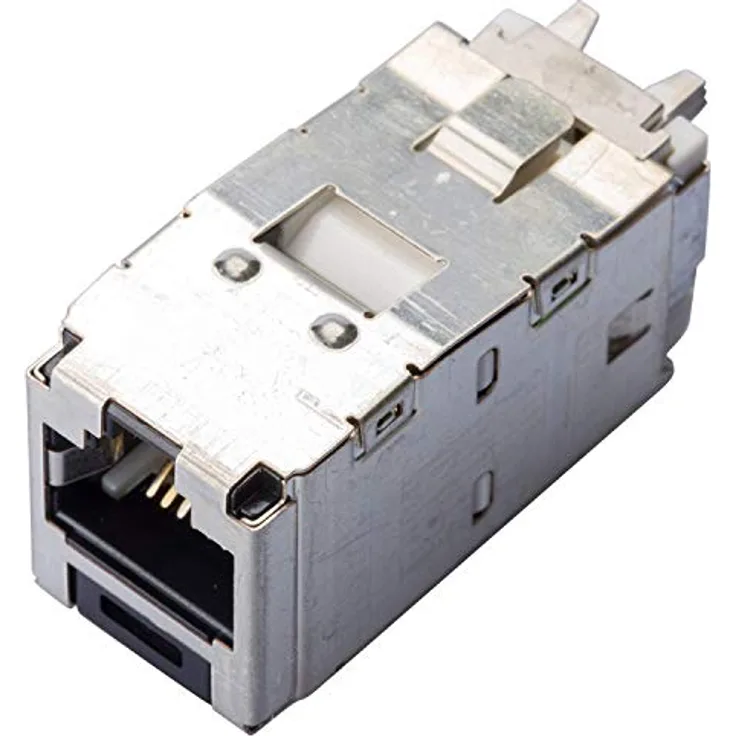 Panduit Mini-Jack Buchse Kat6 RJ45 8(8) geschirmt CJS688TGY, CJS688TGY