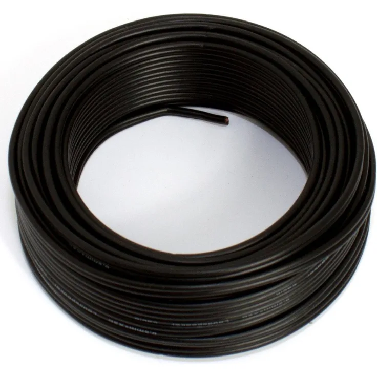 Lautsprecherkabel 2x0,50mm2 - 10m - schwarz - CCA - Audiokabel - Boxenkabel